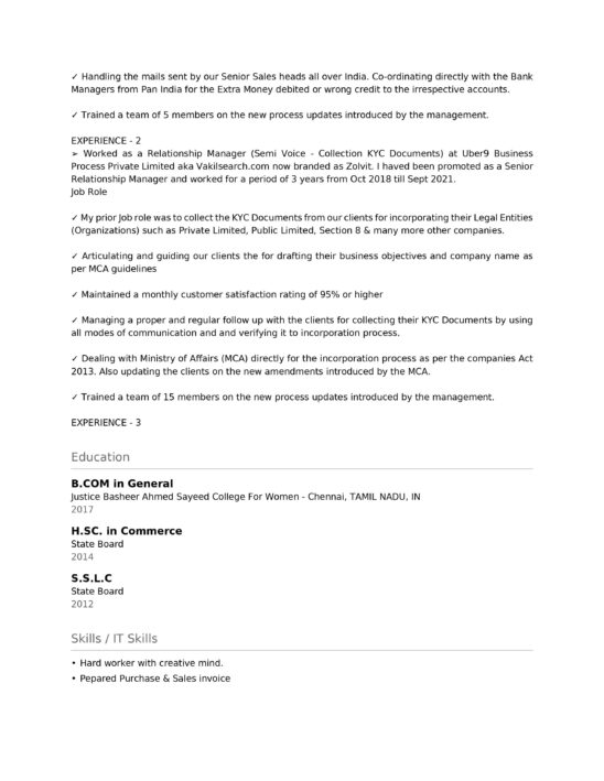 7531 -Customer Support Executive - Image 2