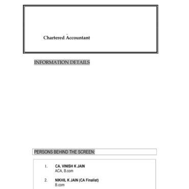 7750 -Chartered Accountant Experienced