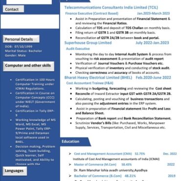 7918 -CWA / CS Experienced