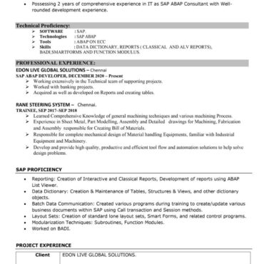 7768 - SAP ABAP Consultant