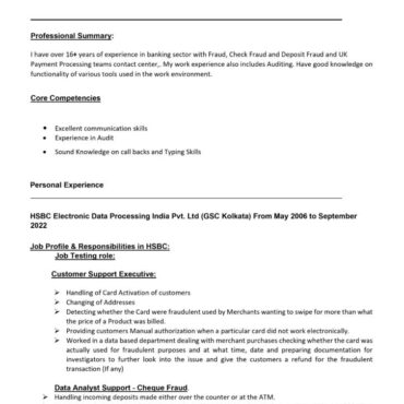9701-Customer Support Executive