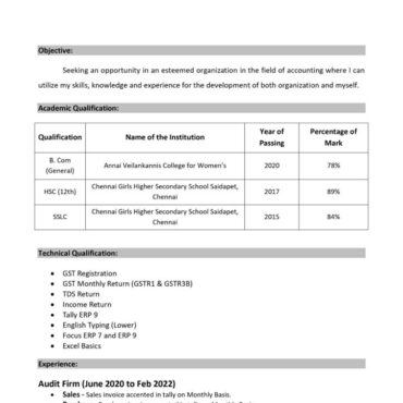 7222 - Junior Accountant