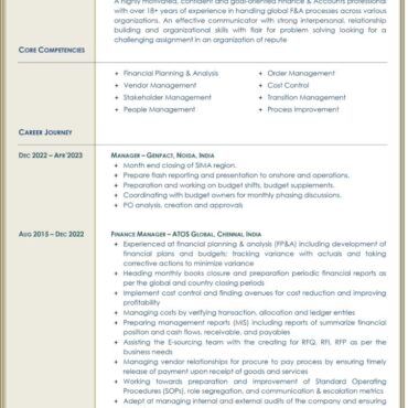 7227 - Business Administration Experienced