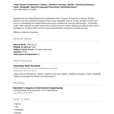 6902 - Data Scientist