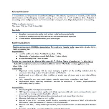 6353 - Senior Accountant