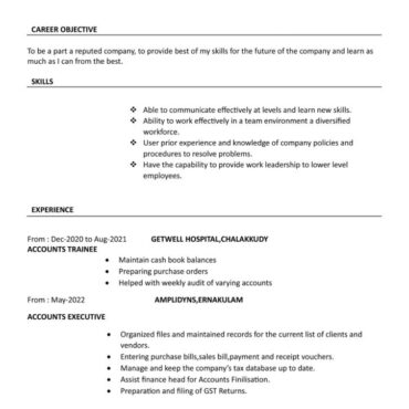 6937 - Junior Accountant