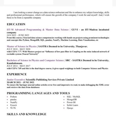 6932 - Data Scientist