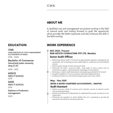 6471-CWA / CS Experienced