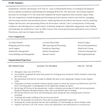 6431- Senior Accountant