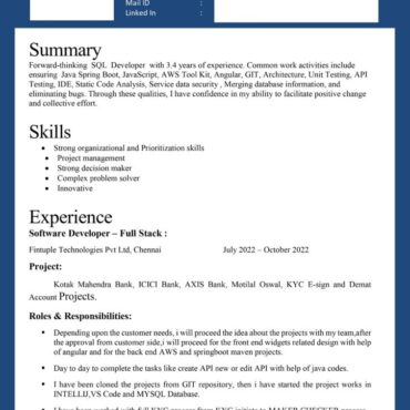 6870 - Software Engineer