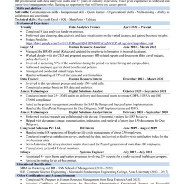 6719-HR cum Recruitment and Admin Executive