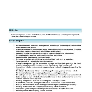 6464 - CWA / CS Experienced