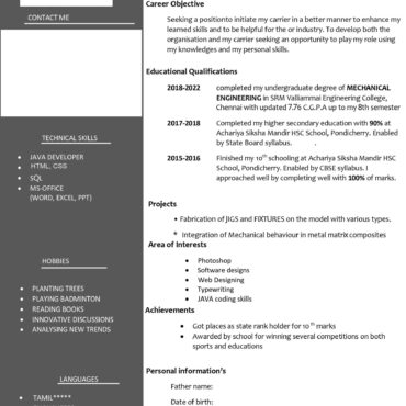 6810- Mechanical Engineering