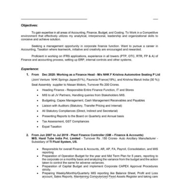 6856 - Semi Qualified Professional