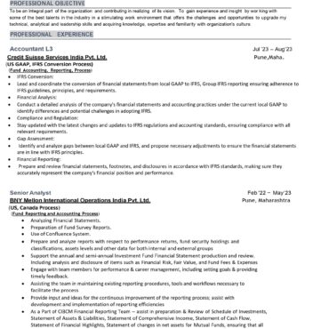 6638- Semi Qualified Professional