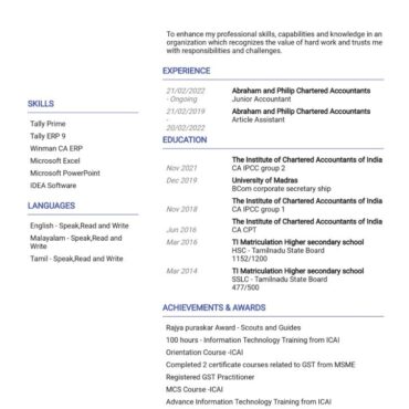 8132 - Semi Qualified Professional