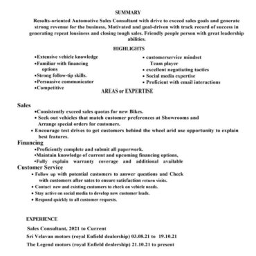 8019 - Territory Sales Officer