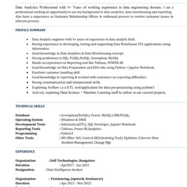 7482 - Data Analyst