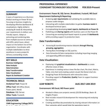 8002 - Power BI Developer