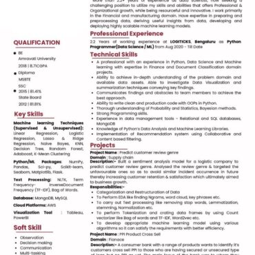 8087 - Data Scientist