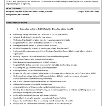 8449 - HR cum admin Recruitment Executive