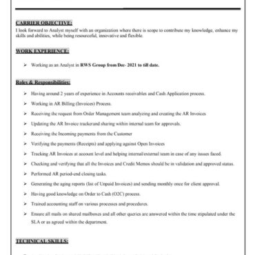 9293- Junior Accountant
