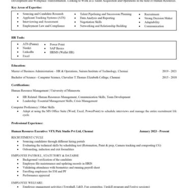 8287 - Business Administration Experienced