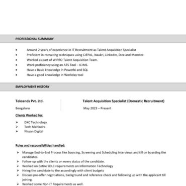 8342 - Business Administration Experienced