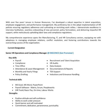 8352 - Business Administration Experienced