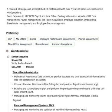 8403 - HR cum admin Recruitment Executive