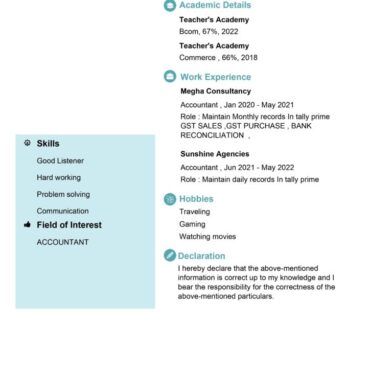 8303 - Junior Accountant