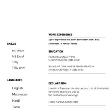 8283 - Junior Accountant