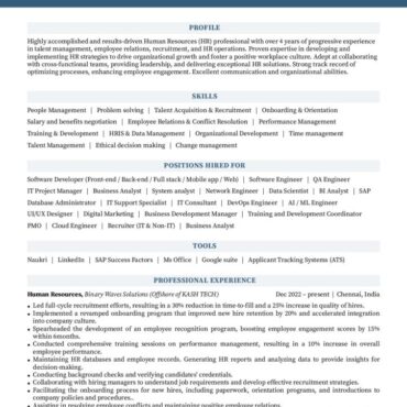 9172 - HR cum Recruitment and Admin Executive
