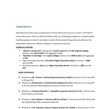 9109 - HR cum Recruitment and Admin Executive