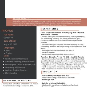 9185-HR cum Recruitment and Admin Executive
