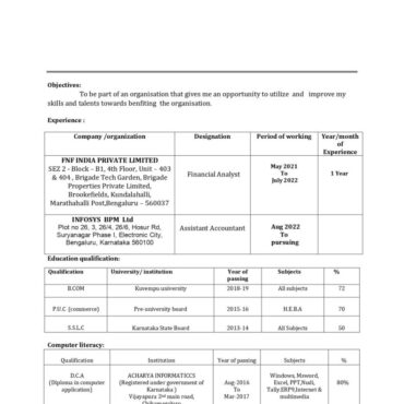 9104 - Junior Accountant
