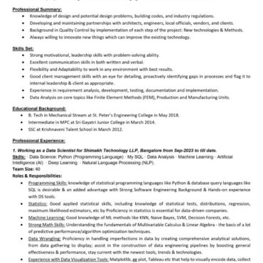 8474 - Data Scientist
