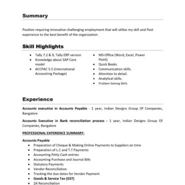 8260 - Junior Accountant