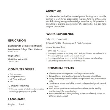 11046-Junior Accountant
