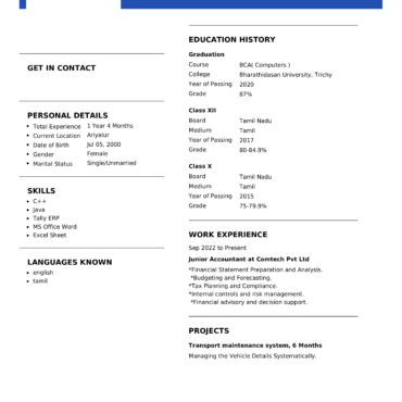 11055-Junior Accountant