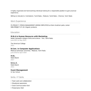 11751-Business Administration Experienced