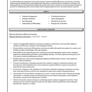 11525-HR cum Recruitment and Admin Executive