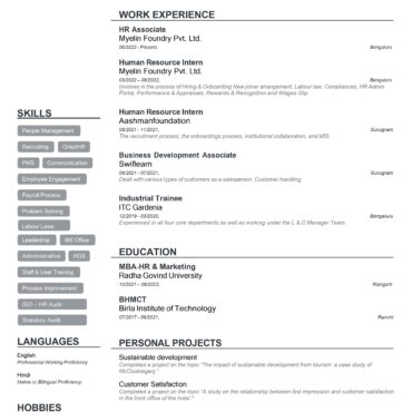 11526-HR cum Recruitment and Admin Executive