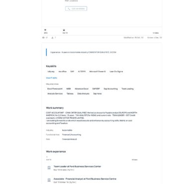 6275-CWA / CS Experienced