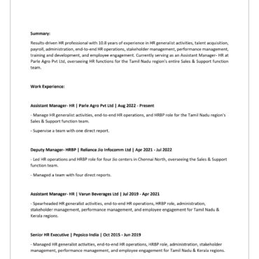 11537-HR cum Recruitment and Admin Executive