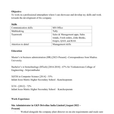 11541-HR cum Recruitment and Admin Executive