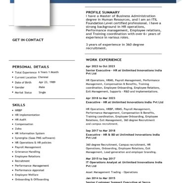 11562-HR Cum Recruitment and Admin Executive