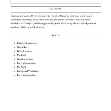 11574-HR Cum Recruitment and Admin Executive
