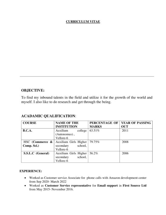 5468-Customer Support Executive