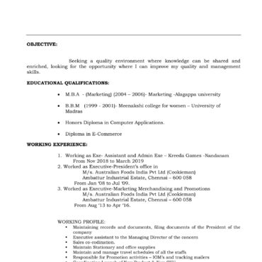 5463-Business Administration Experienced